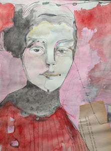 Malheureusement /  Original Kunstwerk