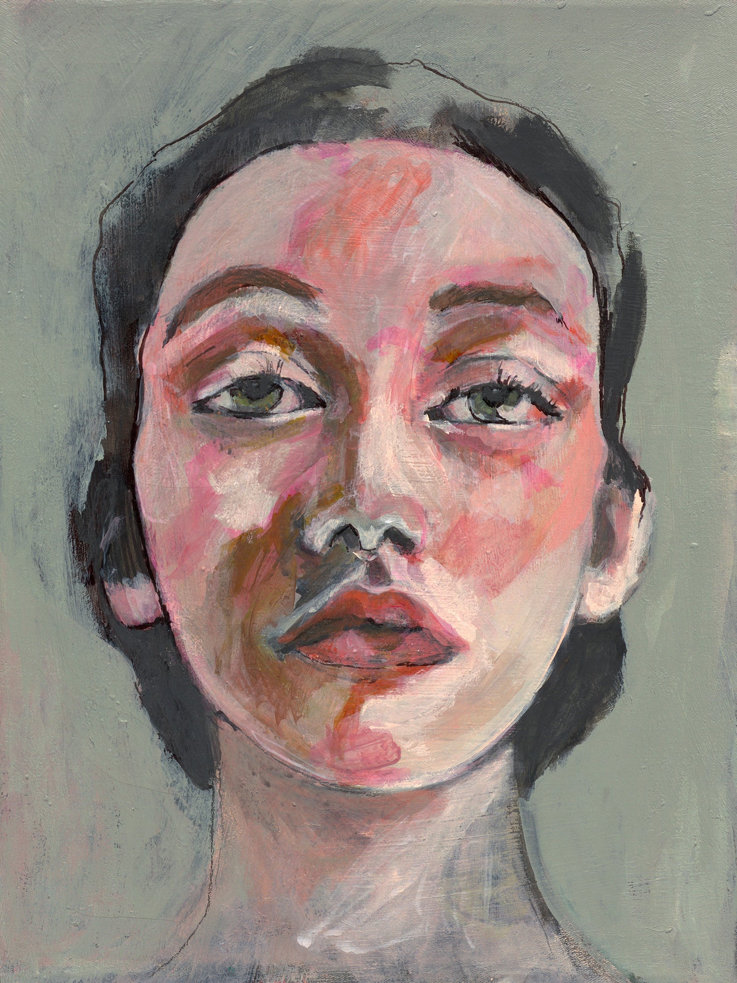 Le jour triste /  Original Kunstwerk